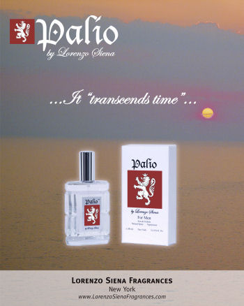 Palio Mens and Womens Fragrances by Lorenzo Siena